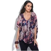 bella blue top lola womens blouse in pink