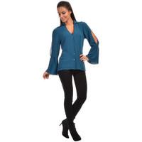 beaurivage shirt coline womens shirt in blue