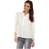 beaurivage shirt giselle womens long sleeve t shirt in white