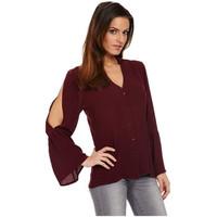 beaurivage shirt karine womens blouse in purple