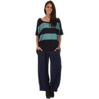 bella blue pullover amanda womens sweater in blue