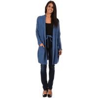 Bella Blue Cardigan BONNY women\'s Cardigans in blue