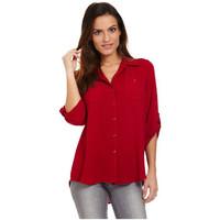 beaurivage shirt fanny womens blouse in red