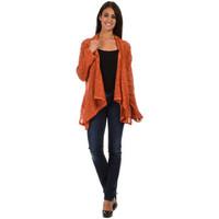 Bella Blue Cardigan LALY women\'s Cardigans in orange