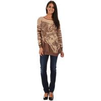 bella blue pullover maggy womens long sleeve t shirt in brown