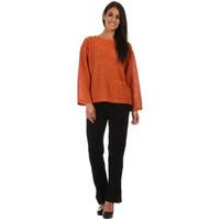 bella blue pullover dahlia womens sweater in orange