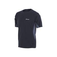 berghaus tech ss crew neck blackdark grey x large