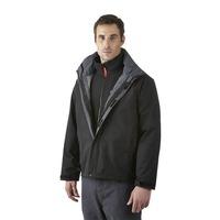 berghaus rg alpha 3in1 mens waterproof jacket black large
