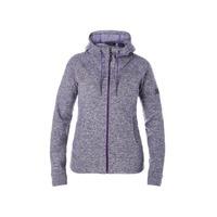 berghaus womens easton fleece jacket purple 10