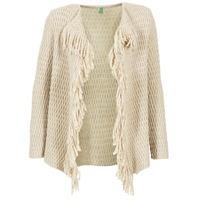 Benetton FIGALO women\'s Cardigans in BEIGE