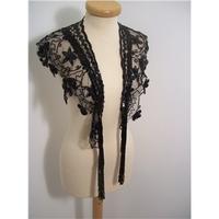 Beautiful Black Beaded Collar / Wrap