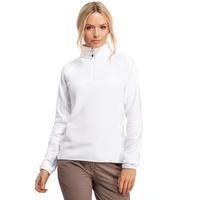 berghaus womens hartsop half zip micro fleece white