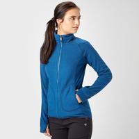 berghaus womens interactive prism full zip micro fleece navy