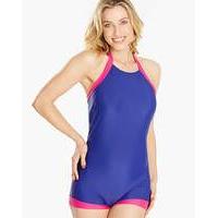 Beach to Beach Halter Longline Swimsuit