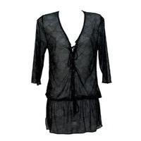 Beachwear Femme Banana Moon Black Tunic Tulwildlife Spitzer