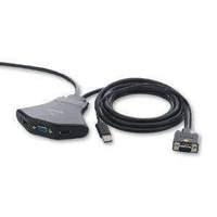 Belkin Omniview 2-Port KVM Switch with Built-In Cabling (USB): Belkin