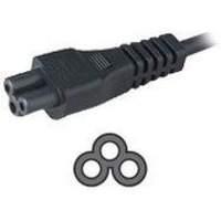 Belkin Laptop Power Cable Uk Plug/c5 Male Connector 1.8m