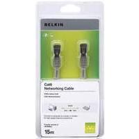 Belkin Cat 6 Snagless Patch Cable Rj45m-rj45m (grey) 15m