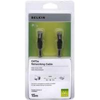 Belkin Cat 6 Snagless Patch Cable Rj45m-rj45m (black) 15m