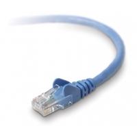 belkin cat5e snagless utp patch cable blue 1m