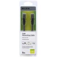 Belkin Cat 6 Snagless Patch Cable Rj45m-rj45m (black) 5m