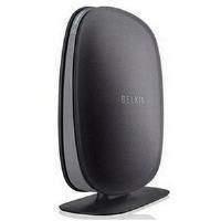 Belkin SURF N300 Wireless N Router 2.4GHz Bandwidth 300 Mbps Data Transfer Rate RJ-45