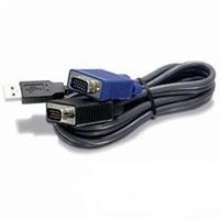 Belkin Secure KVM Cable Kit - Video/USB/Audio Cable - 3m