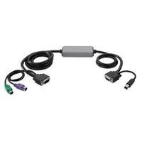 Belkin Secure KVM Cable Kit - Keyboard/Video/Mouse (KVM) Cable - 1.8m