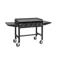 Beefeater black mid-steel Clubman 4 commercial gas BBQ