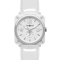 bell ross brs white dial ceramic