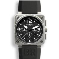 Bell & Ross BR 01 94 Chronograph Black Dial Steel Case