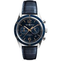 Bell & Ross Watch BR 126 Aeronavale Alligator Mens