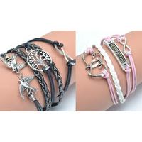 best friend multi bracelets 4 designs