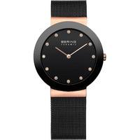 Bering Watch Ceramic Black Mesh