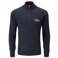 Bernard Tour Half-Zip Sweater - Dark Blue