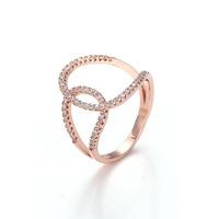 Bella Mia Rose Gold Twisted Ring