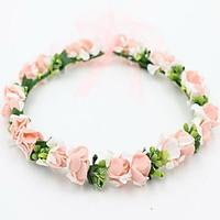 beautiful rose flower wreaths headband for lady wedding party holiday  ...