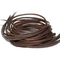 beadia 10 pcs diy accessories 3mm 100cm length brown flat faux suede l ...