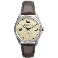 bell ross watch vintage br 123 beige