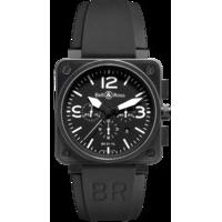 Bell & Ross Watch BR 01 94 Chronograph Black Dial Carbon Finish