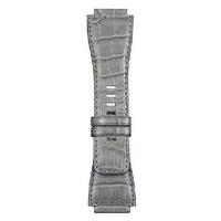 bell ross strap br 0103 alligator grey without buckle