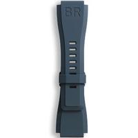 bell ross strap br 0103 rubber blue without buckle