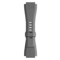 Bell & Ross Strap BR 01/03 Rubber Grey Without Buckle