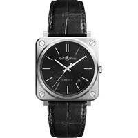 bell ross watch br s black steel