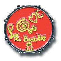 Beatles - Pin Medium Red Drum (in One Size)