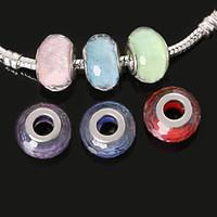 beadia 10pcs resin european beads 10x14mm large hole beads fit jewelry