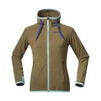 bergans cecilie fleece jacket deep moss ice inkblue