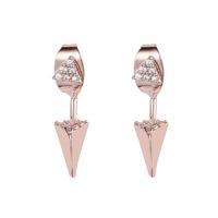 Bella Mia Rose Gold Crystal Stud Earrings