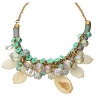 Bella Mia Ariel Gemstone Collar Necklace with Pastel Detailing