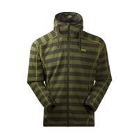 Bergans Humle Jacket dark olive/lime striped